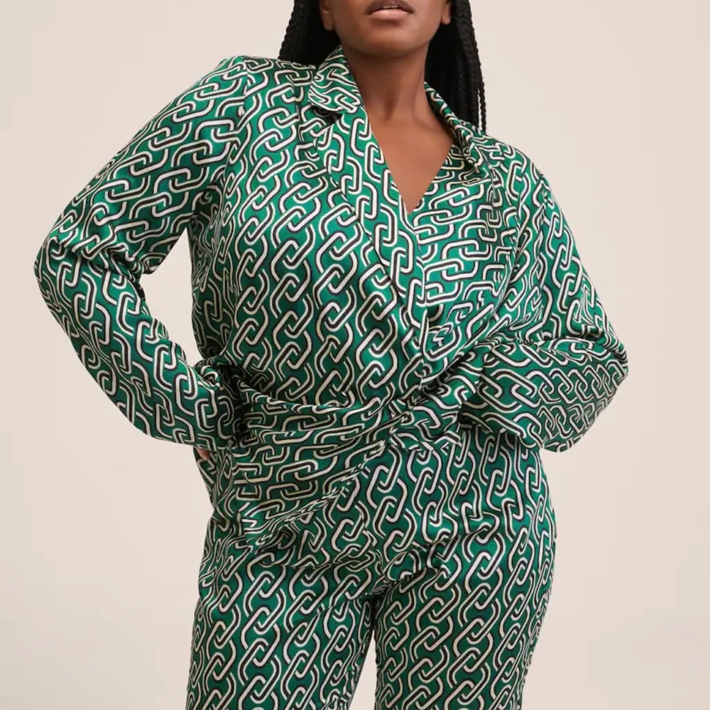 Mango Plus Size :::Set::: Pant And Top - image 2
